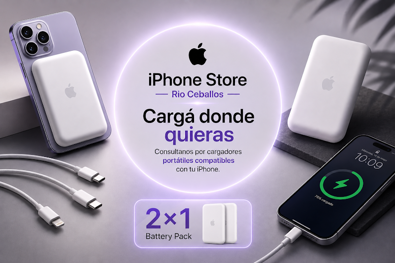 No te quedes sin batería cuando más la necesitás.